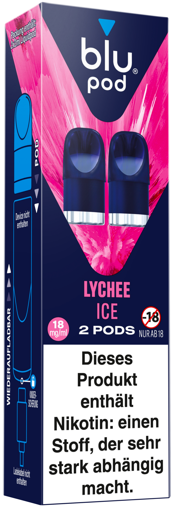 Blu Bar Pods - Lychee Ice - 10 Stk.