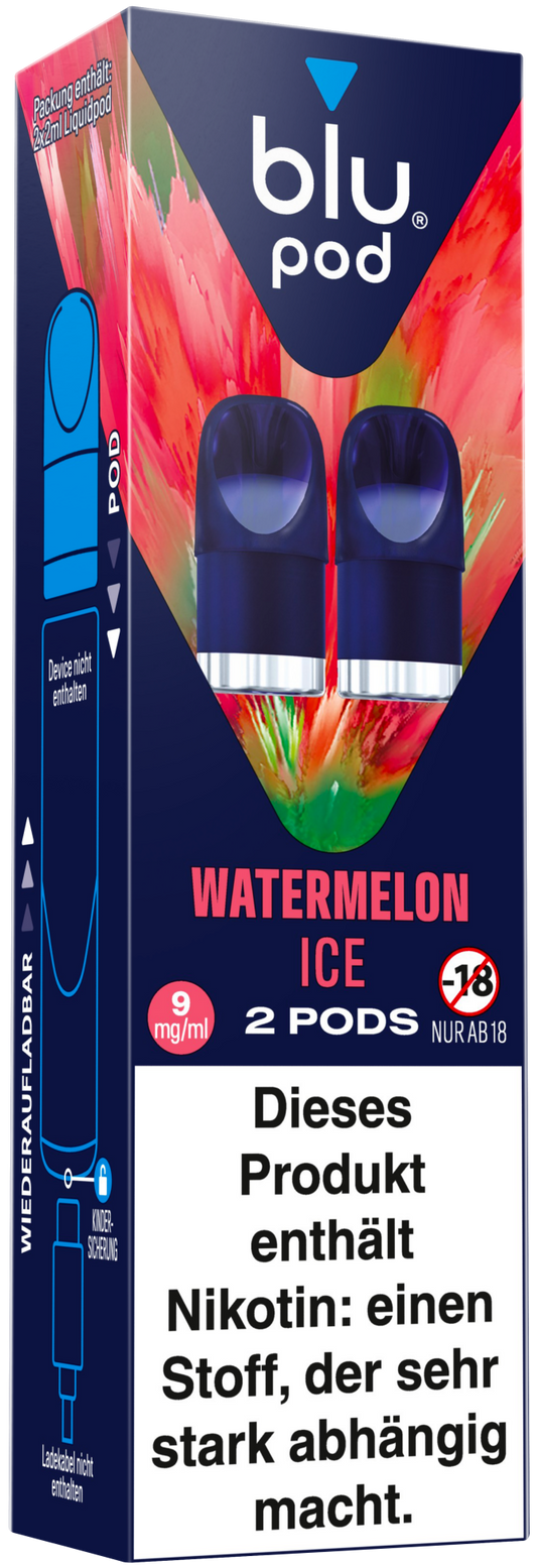 Blu Bar Pods - Watermelon Ice - 10 Stk.