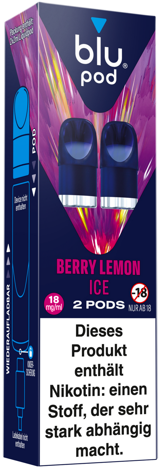 Blu Bar Pods - Berry Lemon Ice - 10 Stk.