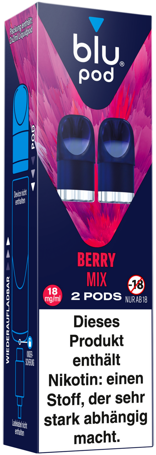Blu Bar Pods - Berry Mix - 10 Stk.