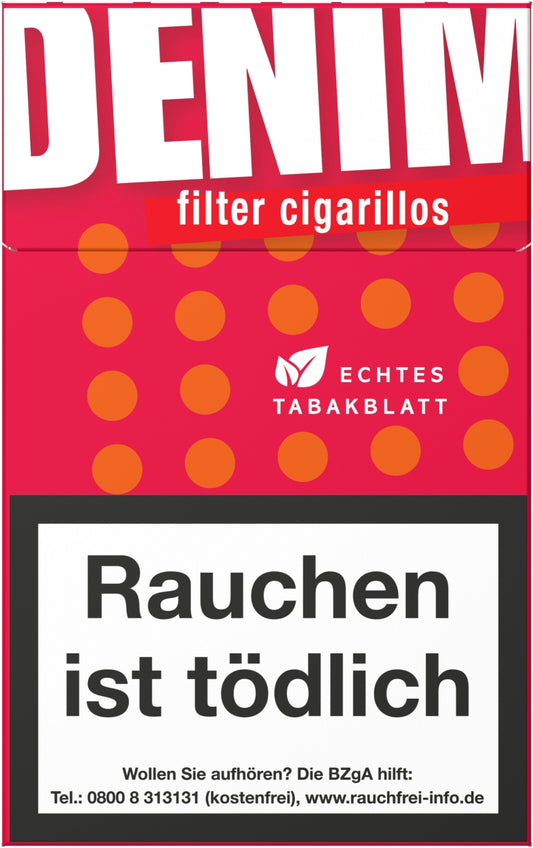 Denim Red Filterzigarillos - 10 Packungen