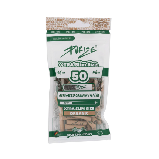 PURIZE® XTRA Slim Size im 50er PE Beutel 6mm Organic