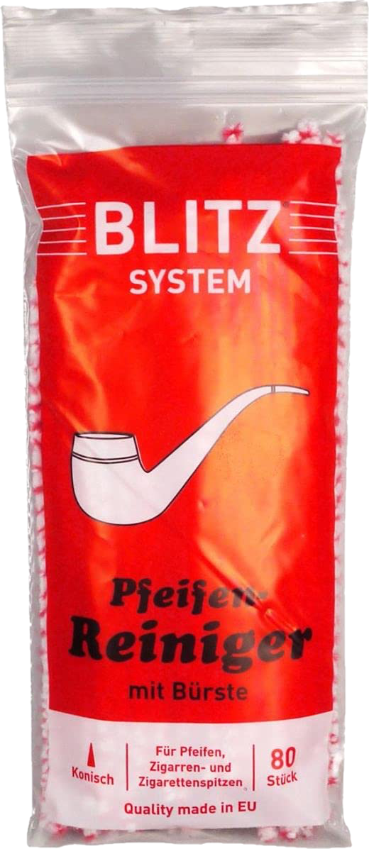 Blitz Pfeifenreiniger mit Bürste (80 Stk.)