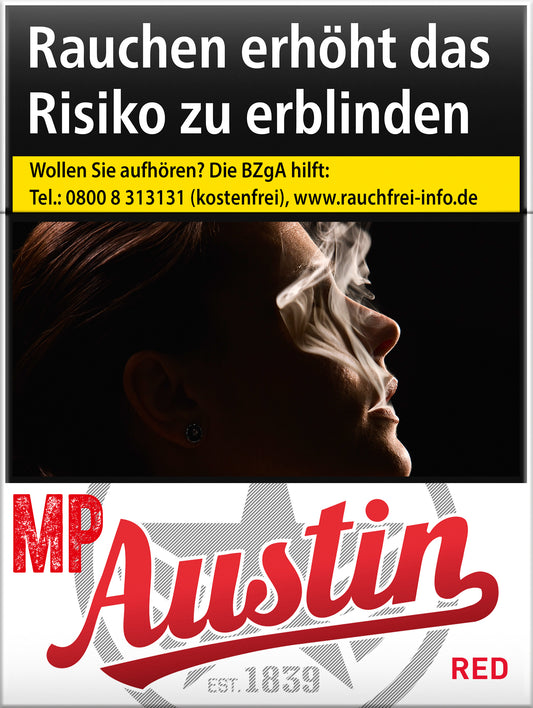 Austin Zigaretten Red XL - 8 Packungen