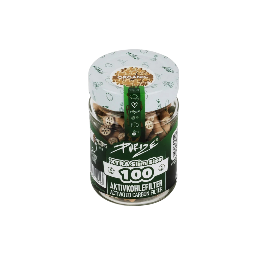 PURIZE® Glas I 100 XTRA Slim Size Organic