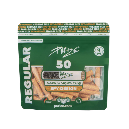 50 PURIZE® Regular Size Spy Design