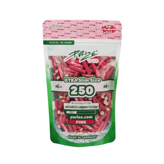 PURIZE® Standbeutel 250 XTRA Slim Size Rosa