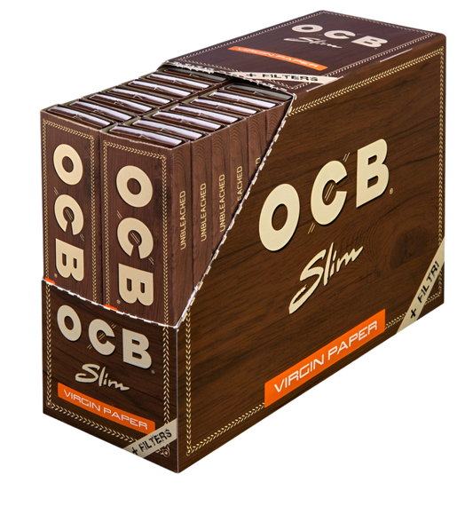 OCB Unbleached Long Slim + Tips