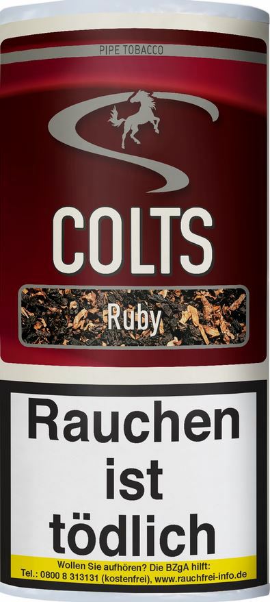 Colts Pfeifentabak Ruby (Cherry) - 5 Packungen
