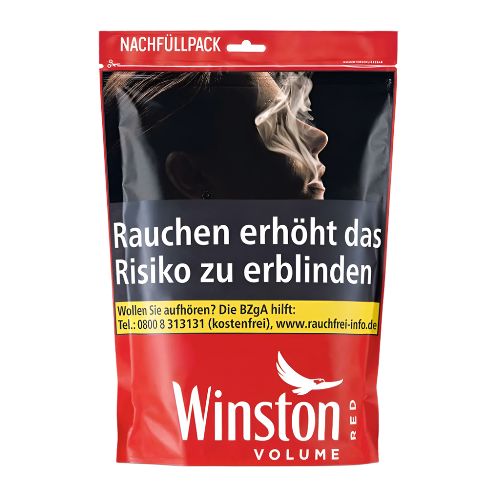 Winston Red Volumentabak Zip Bag 3XL