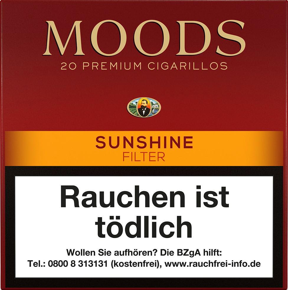 Dannemann Moods Sunshine - Filter (10/20) - 10 Packungen