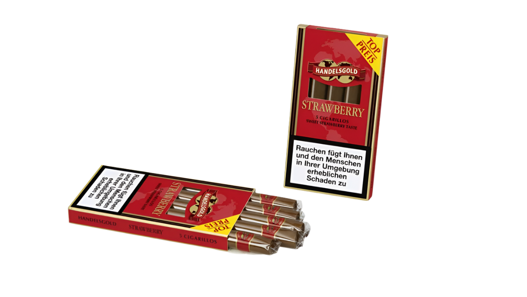 Handelsgold Bright Red (Strawberry) - 10 Packungen