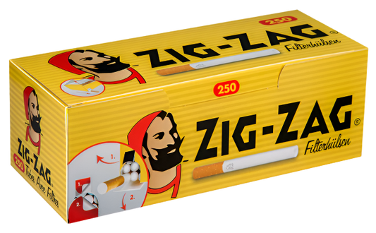 ZIG-ZAG Filterhülsen King Size (250) - 4 Packungen
