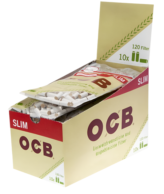 OCB Organic Slim Filter (6mm) - 10 Packungen