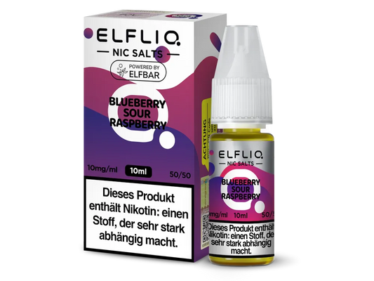Elfliq Liquid - Blueberry Sour Raspberry (10ml)