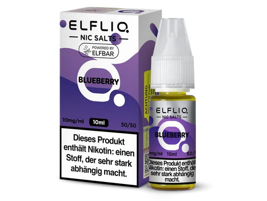 Elfliq Liquid - Blueberry (10ml)