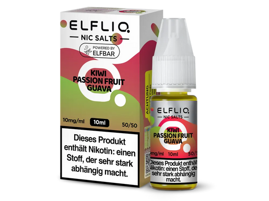 Elfliq Liquid - Kiwi Passion Fruit Guava (10ml)