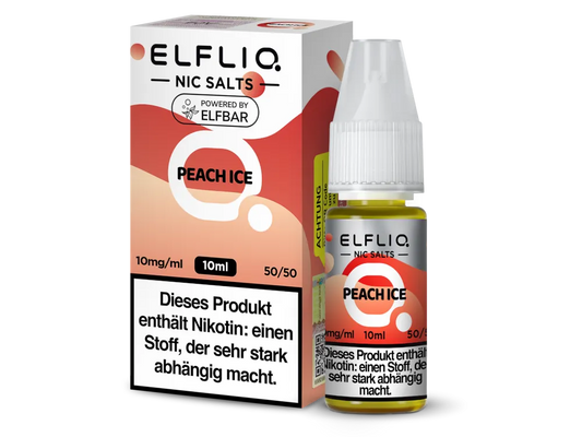 Elfliq Liquid - Peach Ice (10ml)