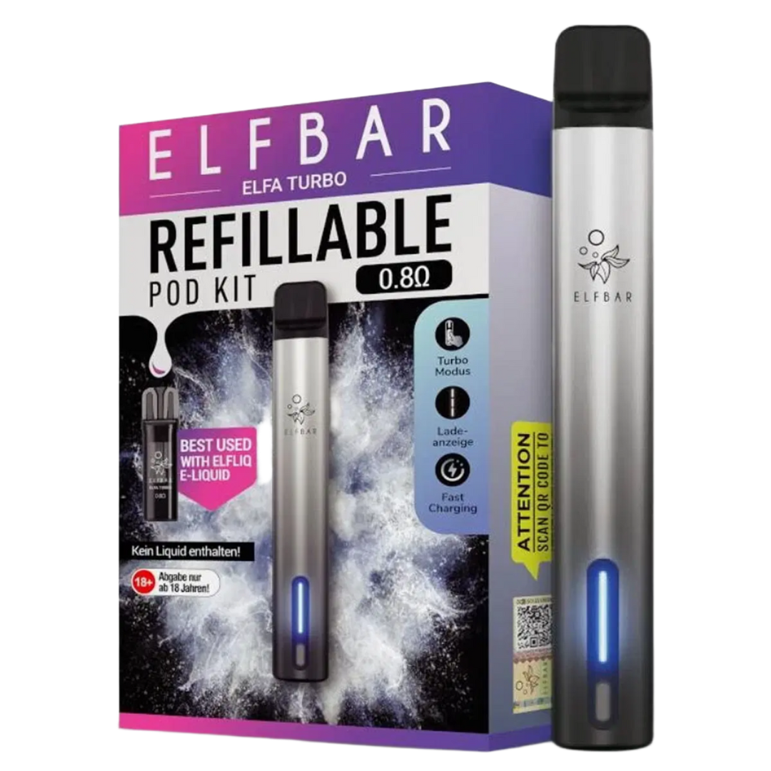 Elfbar - ELFA Turbo-Kit Aurora Black