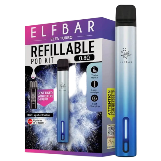 Elfbar - ELFA Turbo-Kit Aurora Cyan