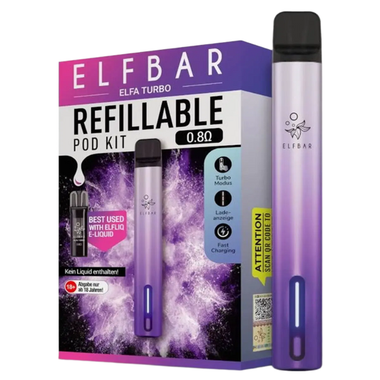 Elfbar - ELFA Turbo-Kit Aurora Purple