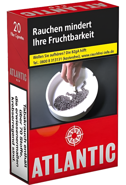 Atlantic Zigaretten Red L - 10 Packungen