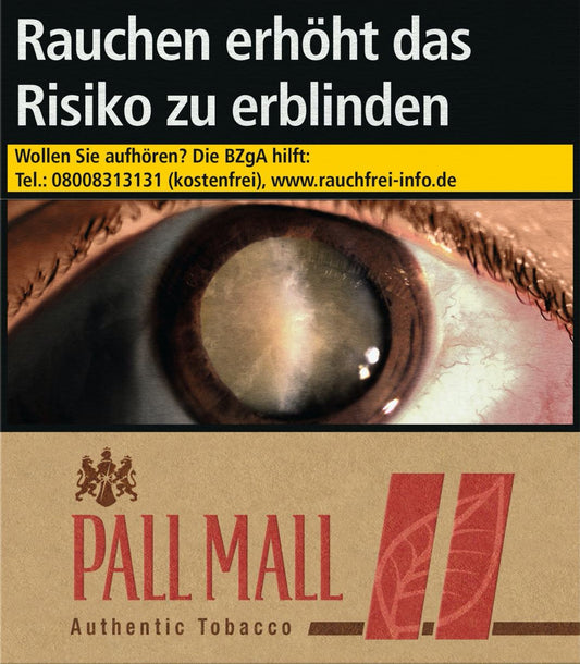 Pall Mall Zigaretten Authentic Red 3XL - 12 Packungen
