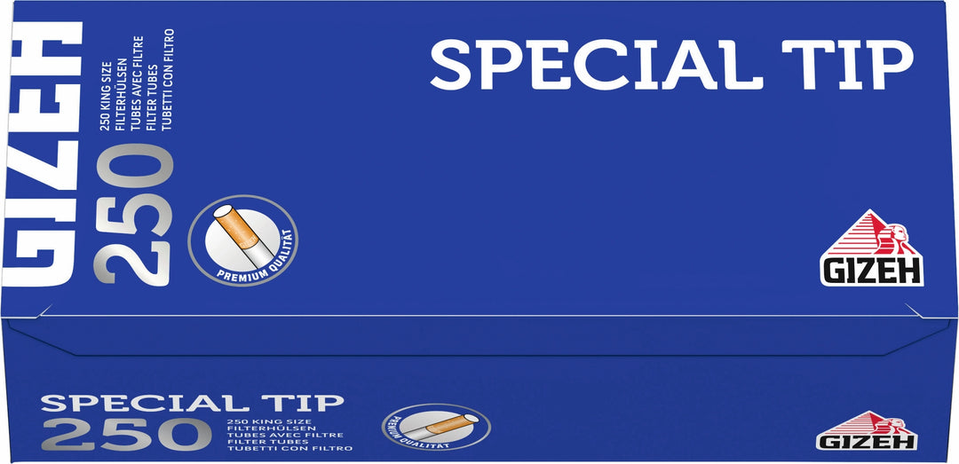 Gizeh Filterhülsen Special Tip - 4 Packungen