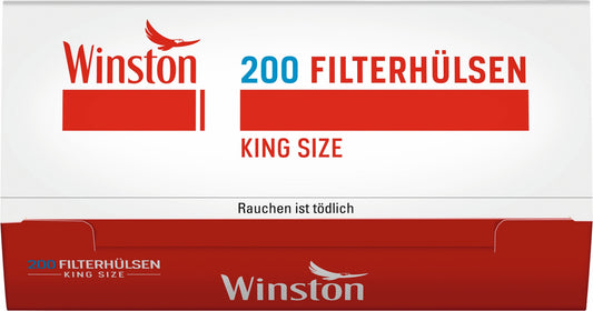 Winston Filterhülsen King Size - 5 Packungen