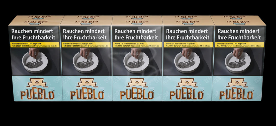 Pueblo Zigaretten Blue - 10 Packungen