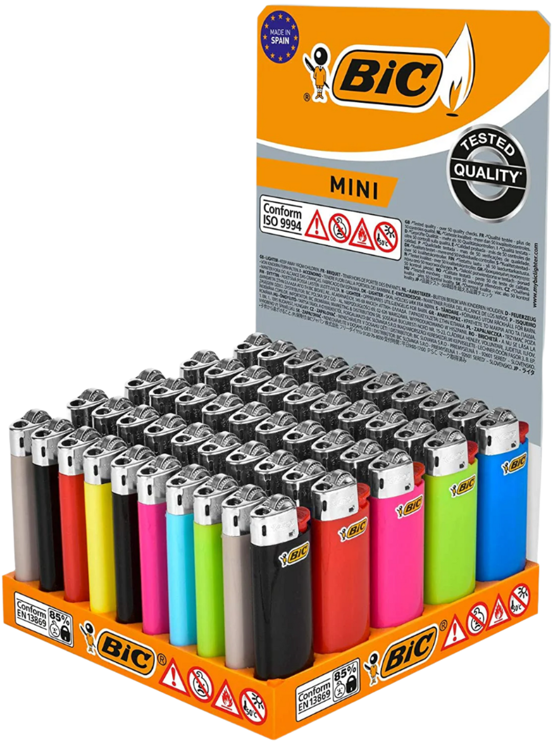BIC Mini Bunt Feuerzeuge