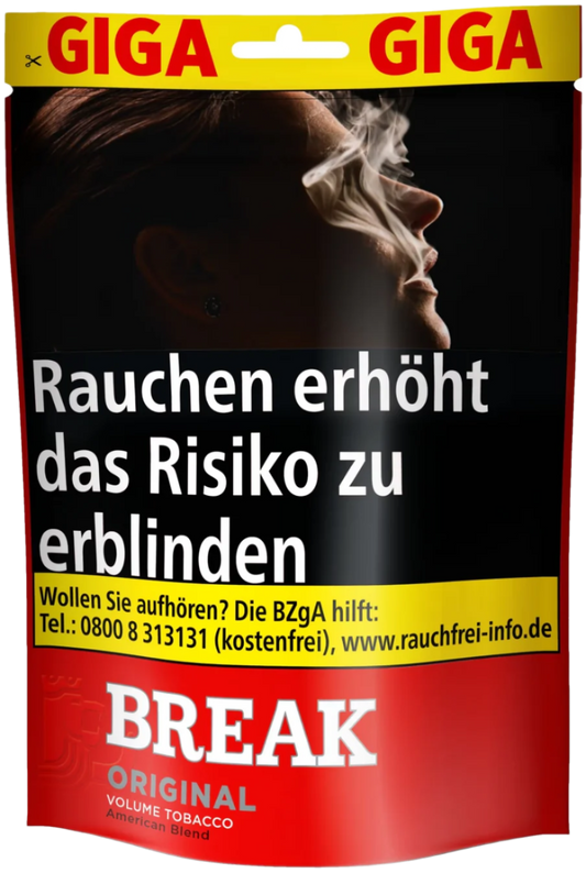 Break Original Zip Bag Volumentabak