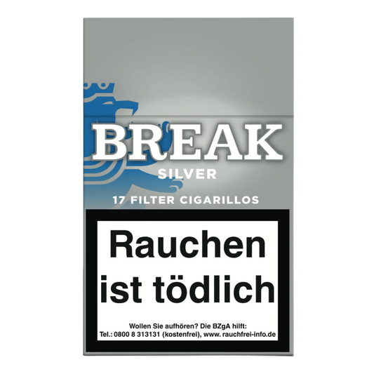 Break Silver Zigarillos - 10 Packungen