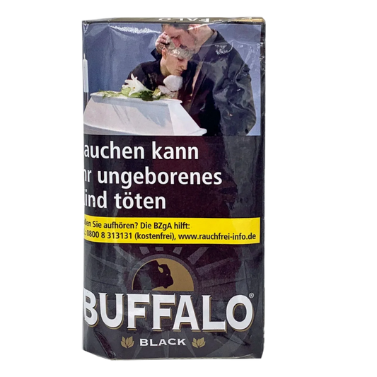 Buffalo Drehtabak Zware Shag Black - 10 Packungen