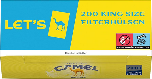 Camel Filterhülsen King Size - 5 Packungen