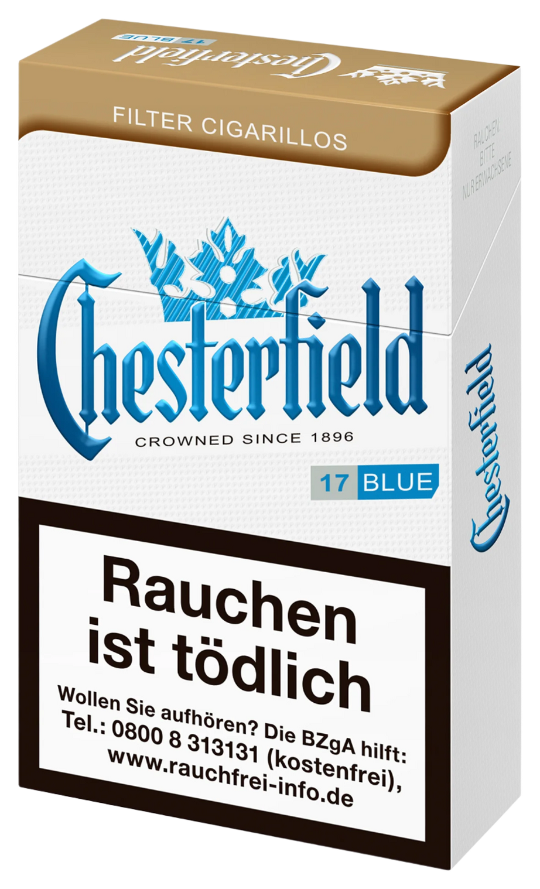 Chesterfield Blue Filterzigarillos - 10 Packungen