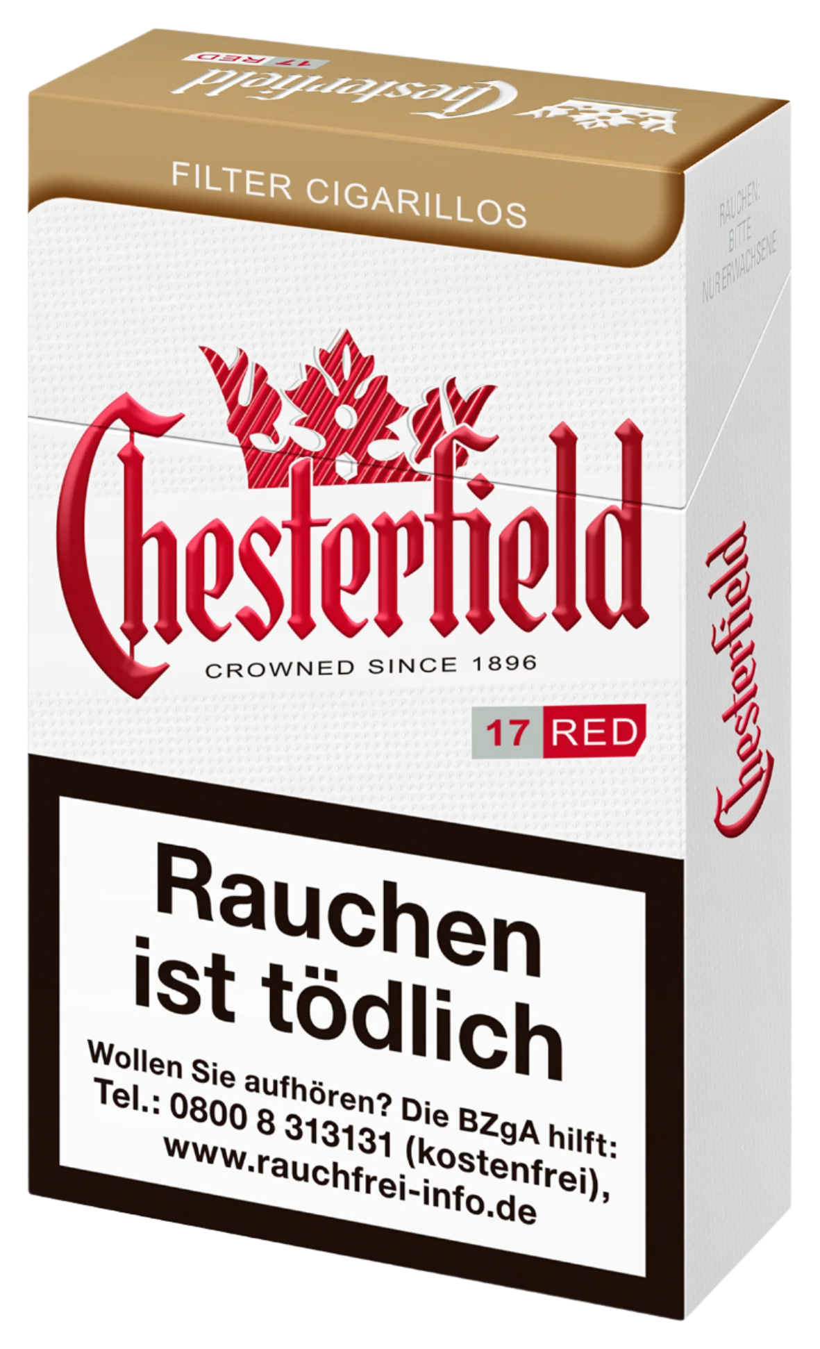Chesterfield Red Filterzigarillos - 10 Packungen
