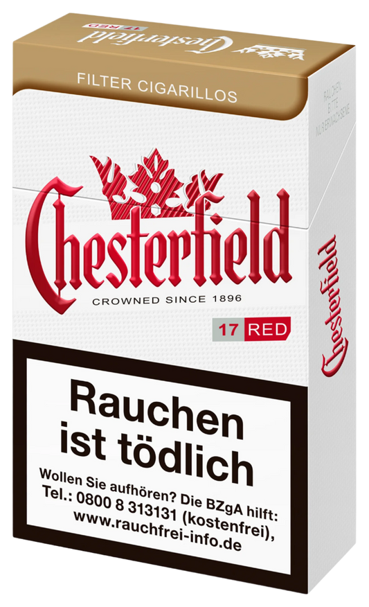 Chesterfield Red Filterzigarillos - 10 Packungen