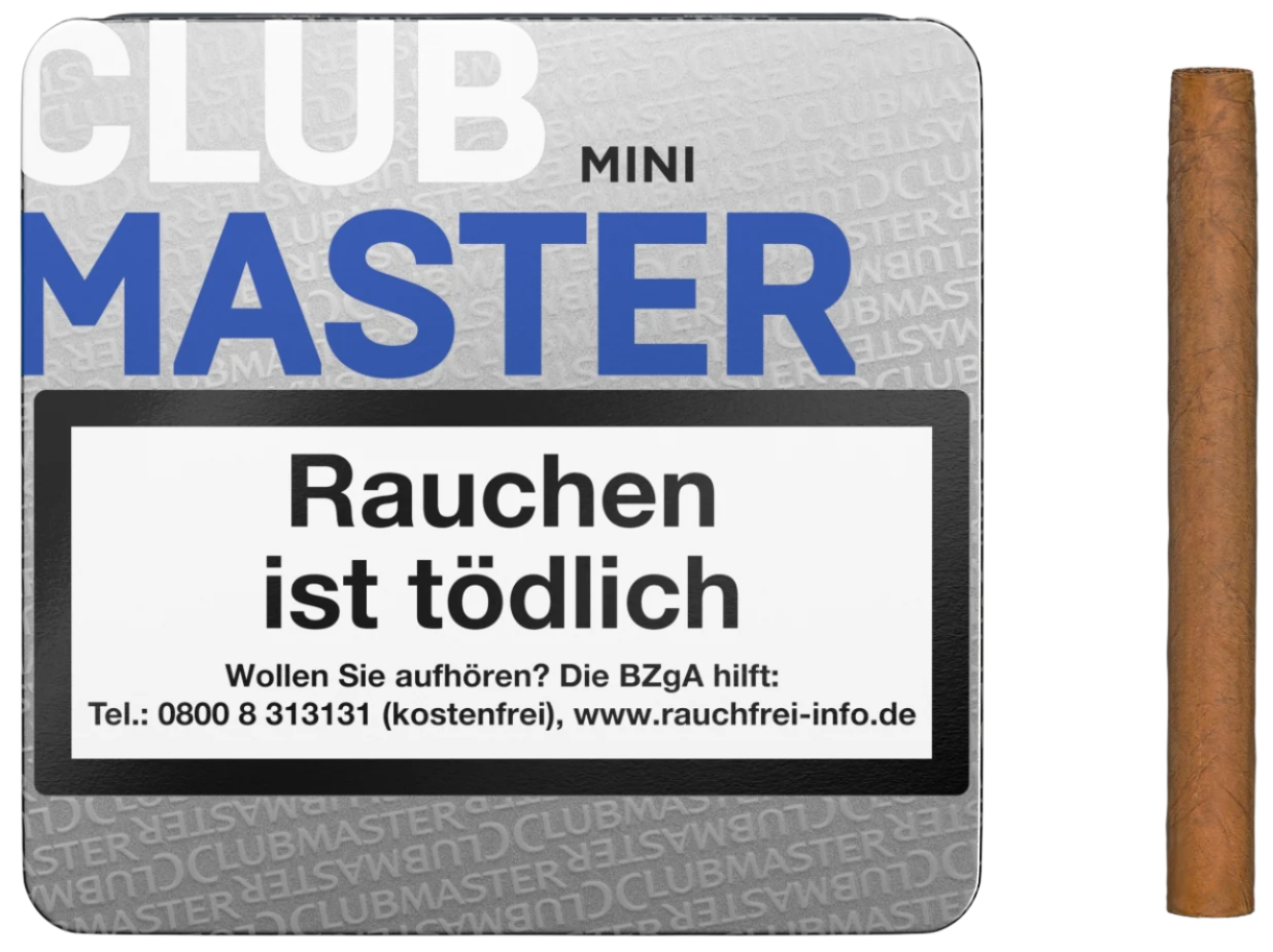 Clubmaster Superior Mini Blue Gold - 5 Packungen