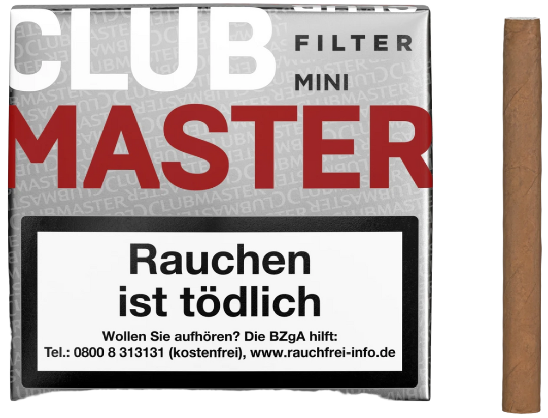 Clubmaster Superior Mini Red Filter (Vanilla) - 5 Packungen