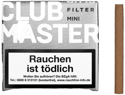 Clubmaster Mini White Filter - 5 Packungen