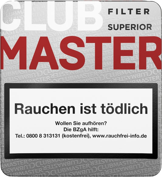 Clubmaster Red Superior Filter - 5 Packungen