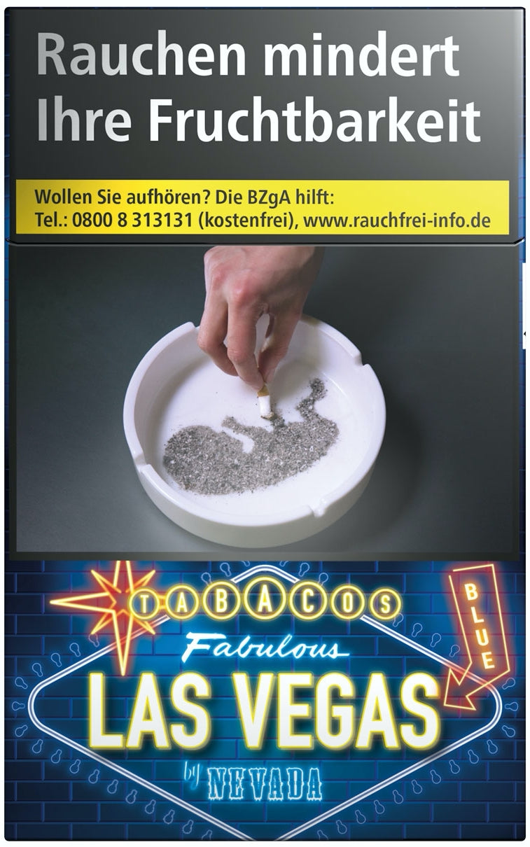 Las Vegas Zigaretten Blue XL - 8 Packungen