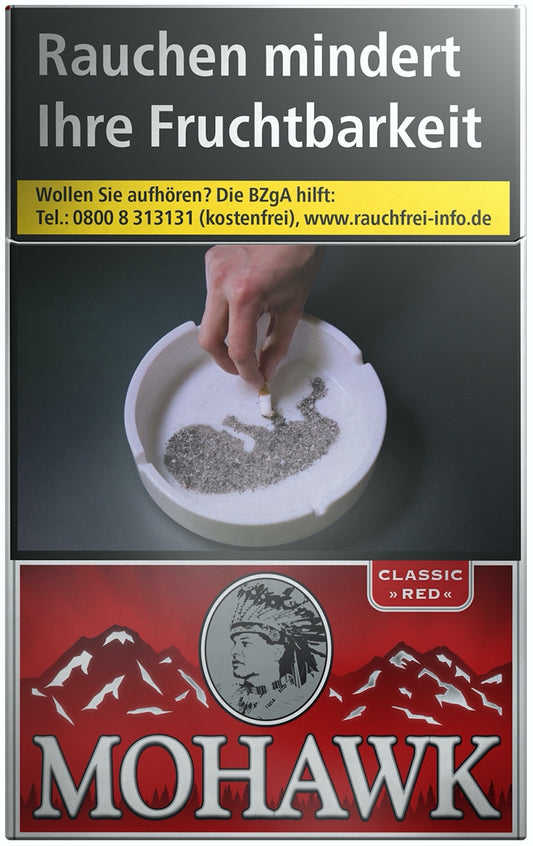 Mohawk Zigaretten Red L - 10 Packungen