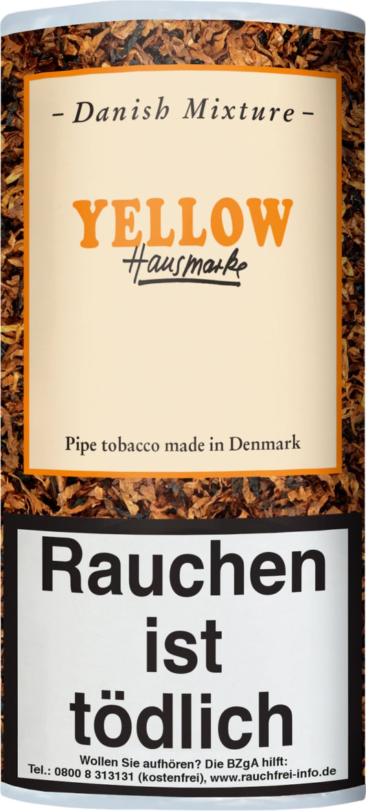 Danish Mixture Pfeifentabak Hausmarke Yellow (Mango) - 5 Packungen