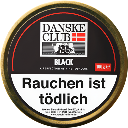 Danske Club Pfeifentabak Black (Luxury) Dose