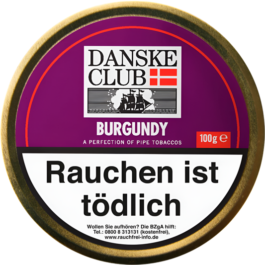 Danske Club Pfeifentabak Burgundy (Wild Berries) Dose
