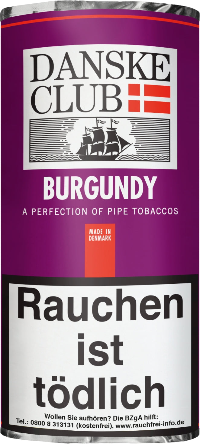 Danske Club Pfeifentabak Burgundy (Wild Berries) - 5 Packungen