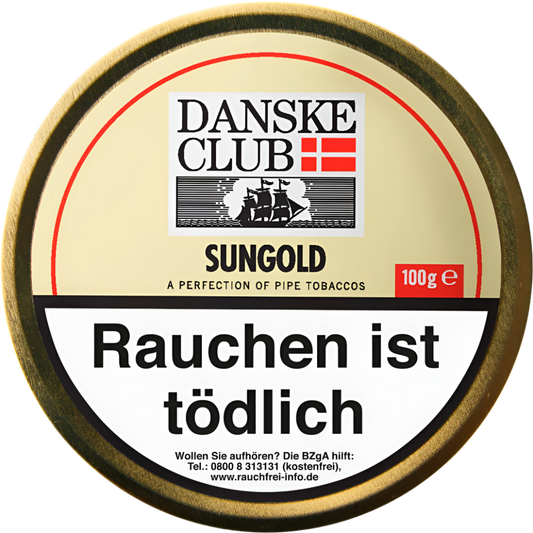 Danske Club Pfeifentabak Sungold (Vanilla) Dose