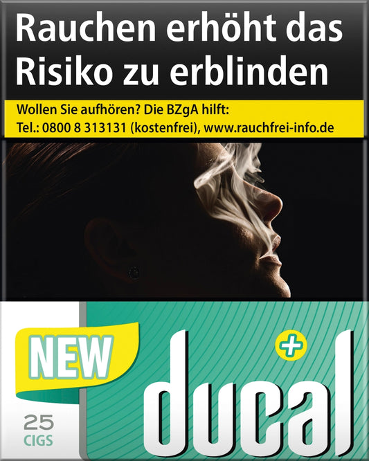 Ducal Zigaretten Green XL Plus+ - 8 Packungen